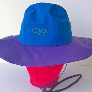 Outdoor Research Seattle Sombrero Sun Hat Sz Small GORE-TEX Rain Waterproof